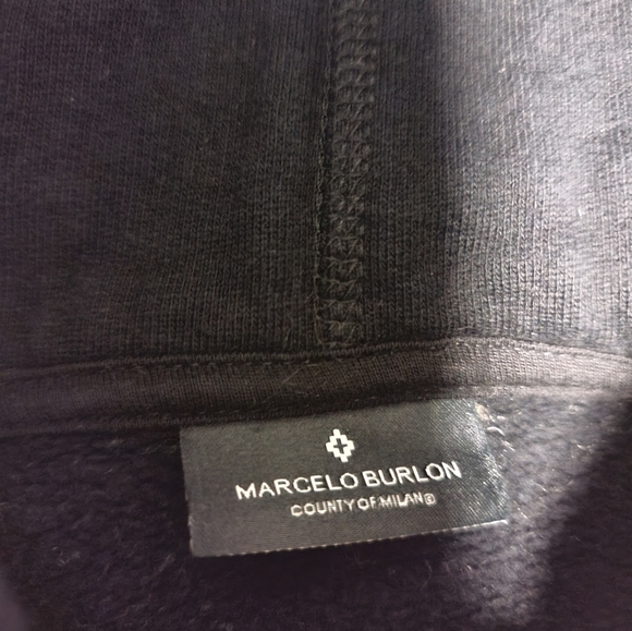 Marcelo Burlon iconic pink wings sweater S - Picture 4 of 8